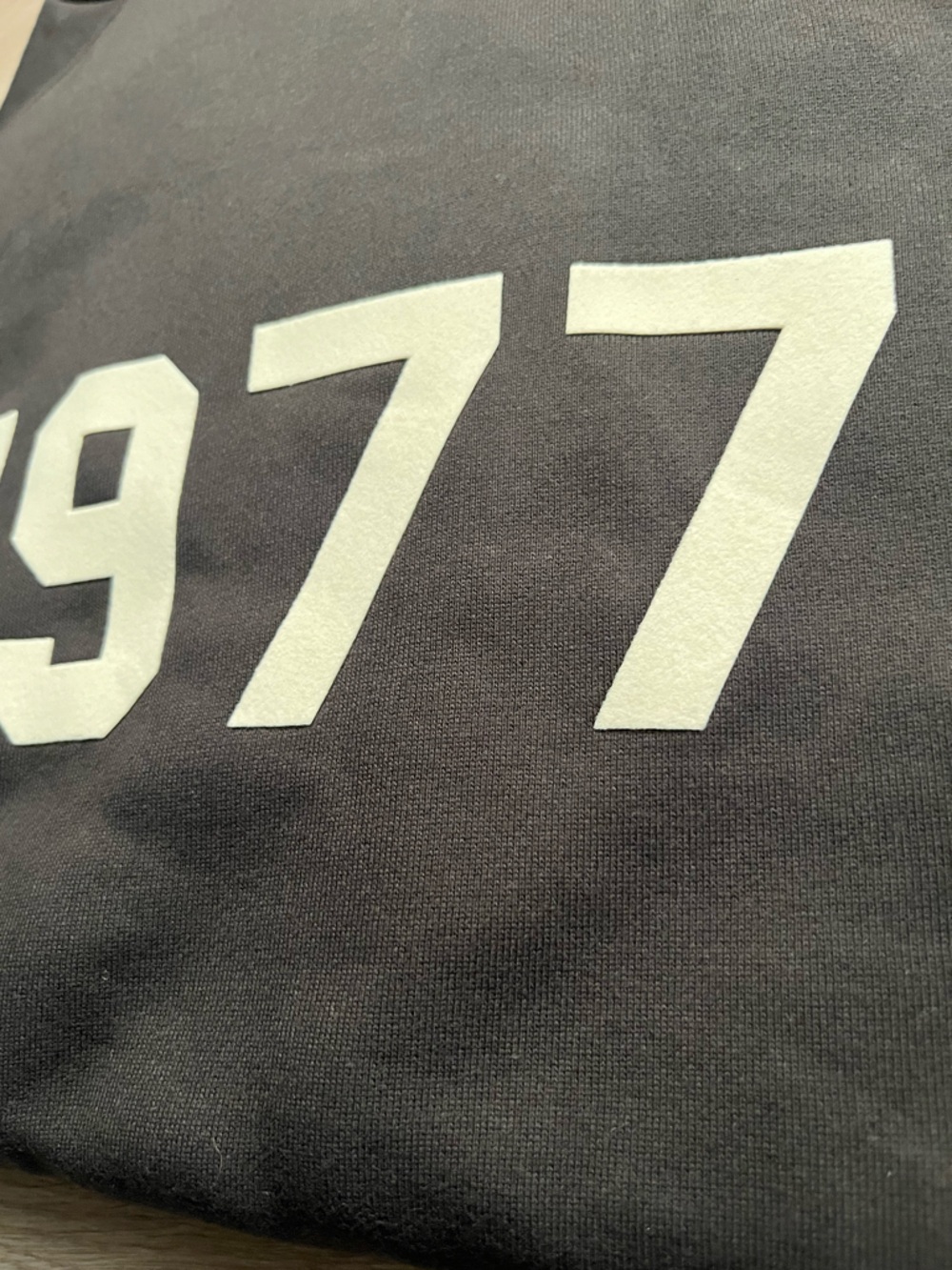 NEW Essentials Fear Of God 1977 Iron Hoodie - Size M - Picture 4 of 9